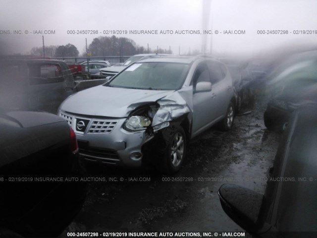 JN8AS5MT5AW504613 - 2010 NISSAN ROGUE S/SL/KROM SILVER photo 2