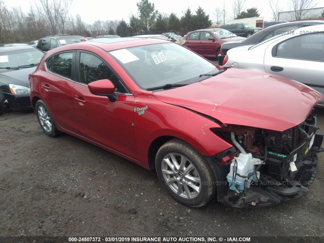 3MZBM1M79GM260038 - 2016 MAZDA 3 TOURING RED photo 1