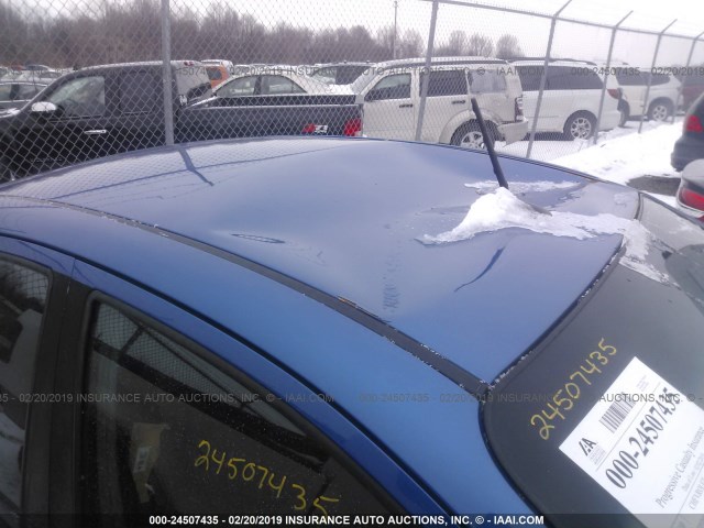 KL1TD5DE5AB134939 - 2010 CHEVROLET AVEO LS/LT BLUE photo 6