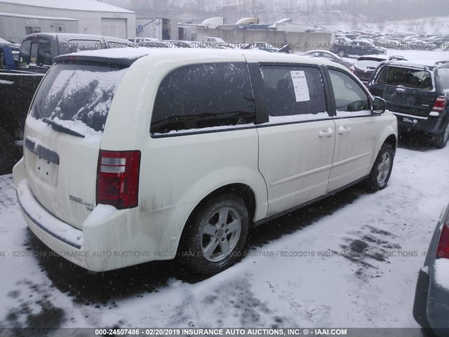 2D4RN4DE1AR202944 - 2010 DODGE GRAND CARAVAN SE WHITE photo 4