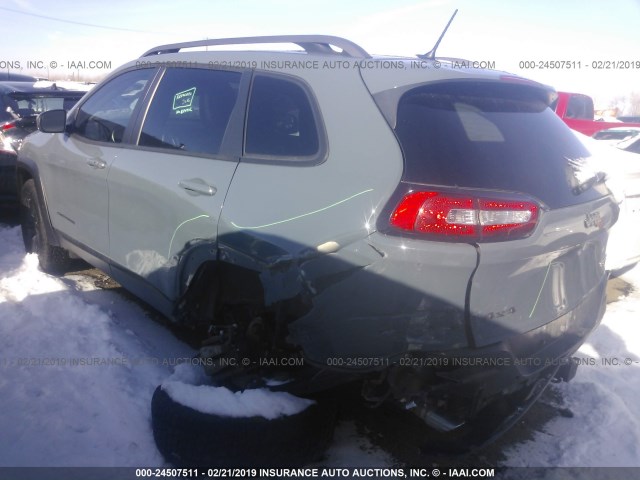 1C4PJMBS4FW614055 - 2015 JEEP CHEROKEE TRAILHAWK 灰色 照片 3