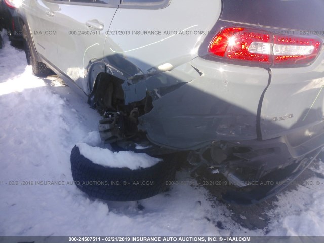 1C4PJMBS4FW614055 - 2015 JEEP CHEROKEE TRAILHAWK 灰色 照片 6