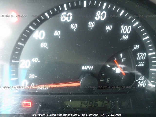 4T1BE30K42U626218 - 2002 TOYOTA CAMRY LE/XLE/SE GREEN photo 7