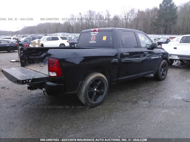 1C6RD6KT3CS331760 - 2012 DODGE RAM 1500 ST BLACK photo 4