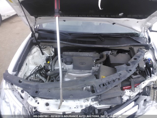 4T4BF1FK5ER375390 - 2014 TOYOTA CAMRY L/SE/LE/XLE 白色 照片 10