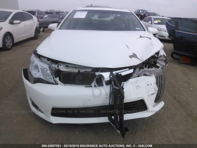 4T4BF1FK5ER375390 - 2014 TOYOTA CAMRY L/SE/LE/XLE 白色 照片 6