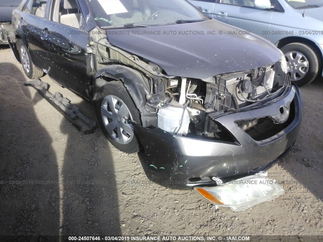 4T4BE46K08R039428 - 2008 TOYOTA CAMRY CE/LE/XLE/SE GRAY photo 6
