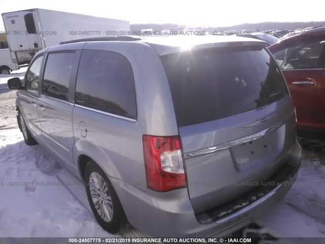 2C4RC1CG5FR756113 - 2015 CHRYSLER TOWN & COUNTRY TOURING L SILVER photo 3