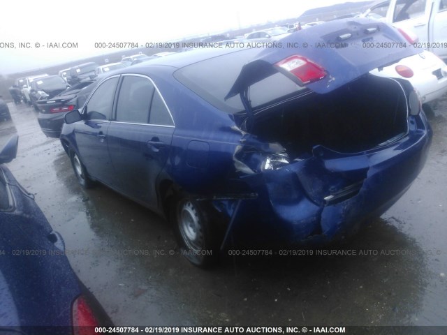 4T1BE46K29U280659 - 2009 TOYOTA CAMRY SE/LE/XLE 蓝色 照片 3