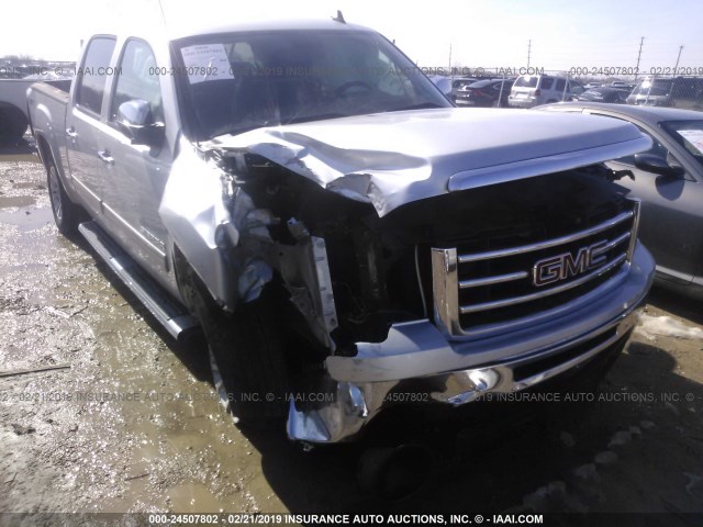 3GTP2UEAXDG207143 - 2013 GMC SIERRA K1500 SL SILVER photo 6