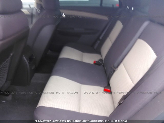 1G1ZG57BX9F209112 - 2009 CHEVROLET MALIBU LS BLUE photo 8