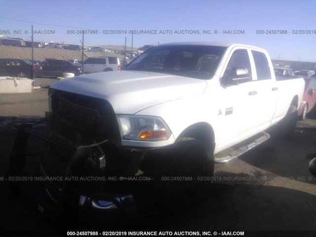 3C63D3GL4CG239917 - 2012 DODGE RAM 3500 ST WHITE photo 2