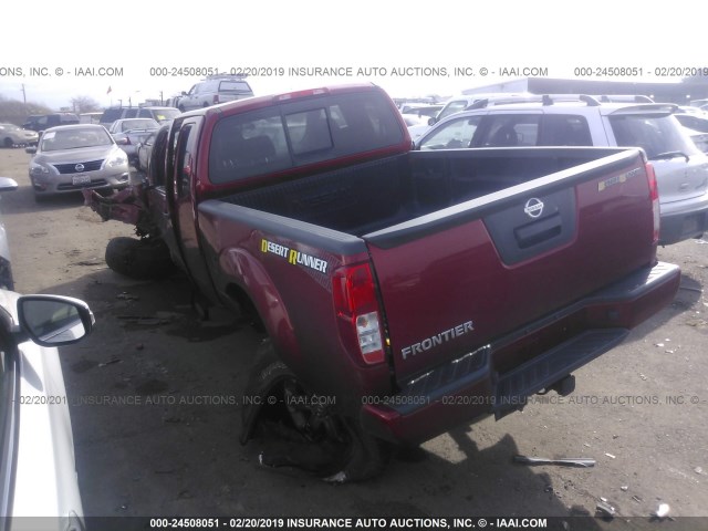 1N6AD0CU4GN749613 - 2016 NISSAN FRONTIER SV/PRO-4X RED photo 3