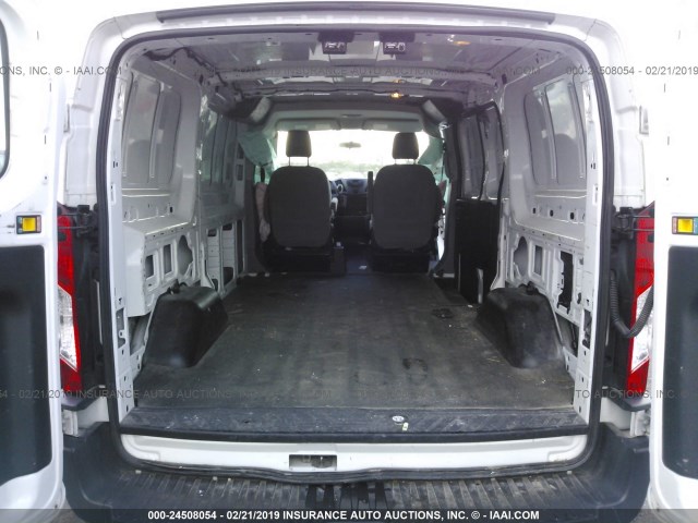 1FTYE1ZM0FKA59031 - 2015 FORD TRANSIT T-150 WHITE photo 8