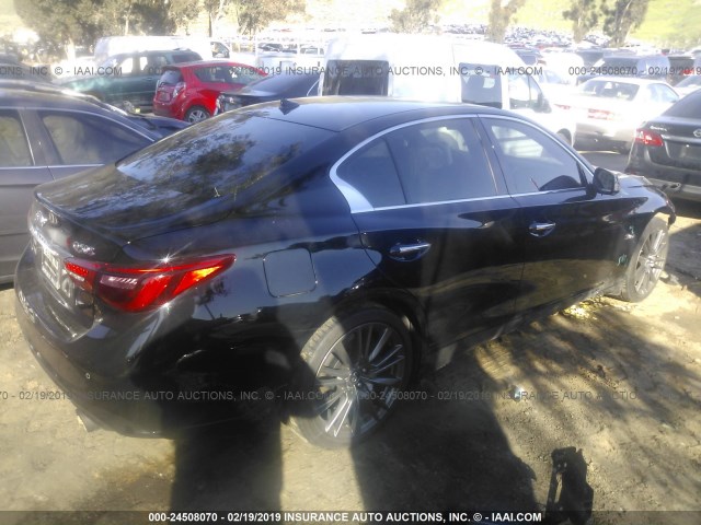 JN1FV7APXJM461364 - 2018 INFINITI Q50 RED SPORT 400 BLACK photo 4