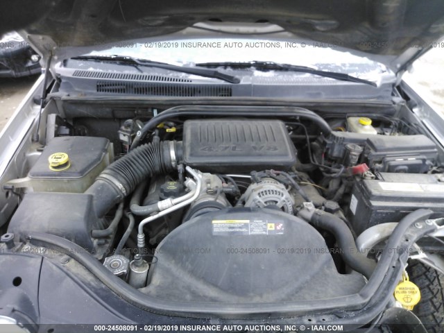 1J4HR48N96C200506 - 2006 JEEP GRAND CHEROKEE LAREDO/COLUMBIA/FREEDOM 银色 照片 10