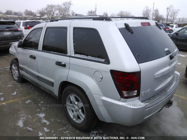 1J4HR48N96C200506 - 2006 JEEP GRAND CHEROKEE LAREDO/COLUMBIA/FREEDOM 银色 照片 3