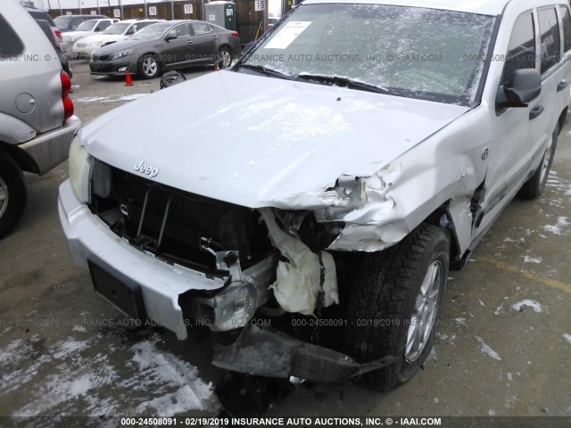 1J4HR48N96C200506 - 2006 JEEP GRAND CHEROKEE LAREDO/COLUMBIA/FREEDOM 银色 照片 6