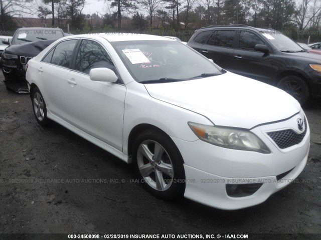 4T1BF3EK2AU525683 - 2010 TOYOTA CAMRY SE/LE/XLE 白色 照片 1