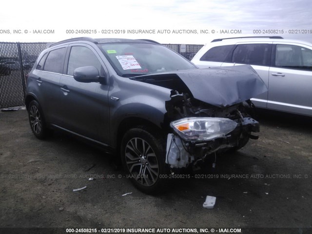 JA4AP4AW4GZ051494 - 2016 MITSUBISHI OUTLANDER SPORT SEL/GT SILVER photo 1