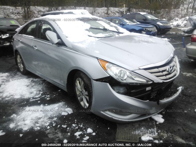 5NPEC4AC6DH671260 - 2013 HYUNDAI SONATA SE/LIMITED SILVER photo 1