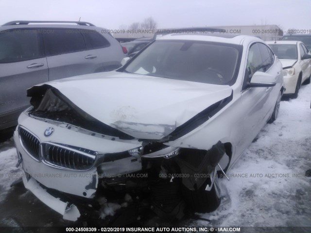 WBA3X5C53FD561871 - 2015 BMW 328 XIGT WHITE photo 6