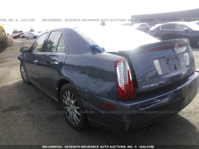 1G6DK67V090121661 - 2009 CADILLAC STS BLUE photo 3