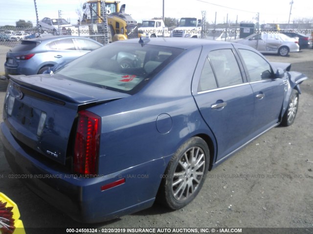 1G6DK67V090121661 - 2009 CADILLAC STS BLUE photo 4