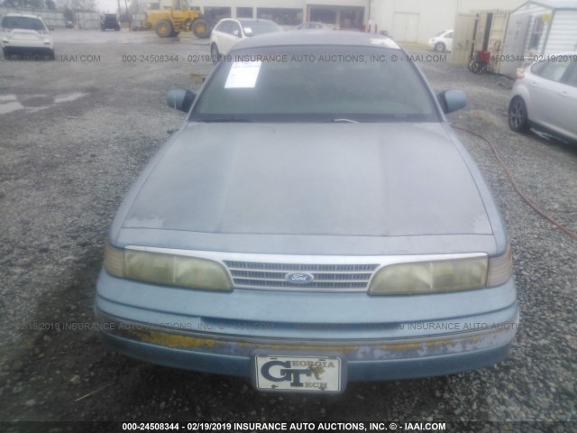 2FALP74W3RX168722 - 1994 FORD CROWN VICTORIA LX Light Blue photo 6