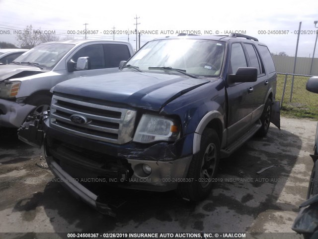 1FMJU1H5XEEF07511 - 2014 FORD EXPEDITION XLT/KING RANCH BLUE photo 2