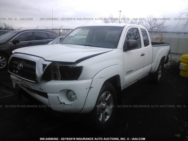 5TEUU42N17Z387481 - 2007 TOYOTA TACOMA ACCESS CAB თეთრი ფოტო 2