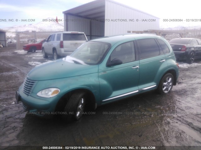 3C8FY58834T258546 - 2004 CHRYSLER PT CRUISER TOURING GREEN photo 2