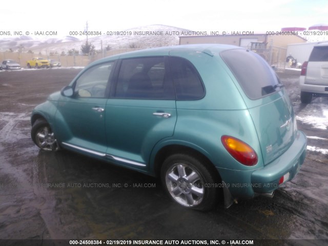 3C8FY58834T258546 - 2004 CHRYSLER PT CRUISER TOURING GREEN photo 3