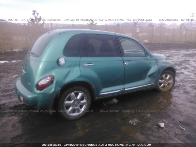 3C8FY58834T258546 - 2004 CHRYSLER PT CRUISER TOURING GREEN photo 4