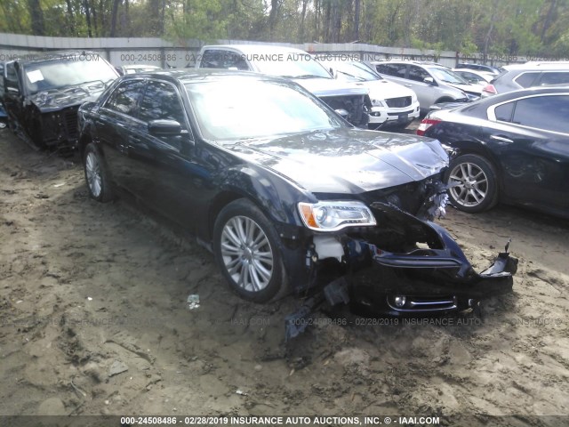 2C3CCARG9EH209500 - 2014 CHRYSLER 300 BLACK photo 1