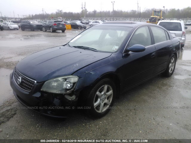 1N4AL11E86N324746 - 2006 NISSAN ALTIMA S/SL BLUE photo 2