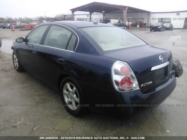 1N4AL11E86N324746 - 2006 NISSAN ALTIMA S/SL BLUE photo 3