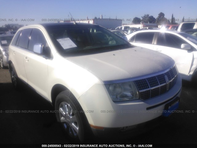 2LMDU68C77BJ27277 - 2007 LINCOLN MKX CREAM photo 1