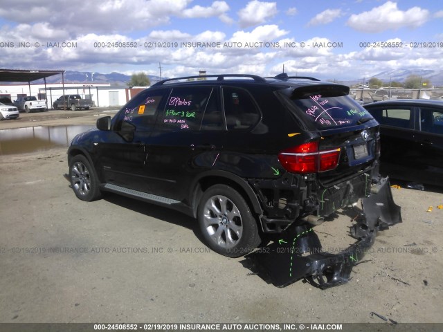 5UXZW0C57BL369774 - 2011 BMW X5 XDRIVE35D BLACK photo 3