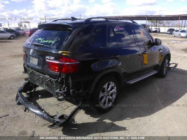 5UXZW0C57BL369774 - 2011 BMW X5 XDRIVE35D BLACK photo 4