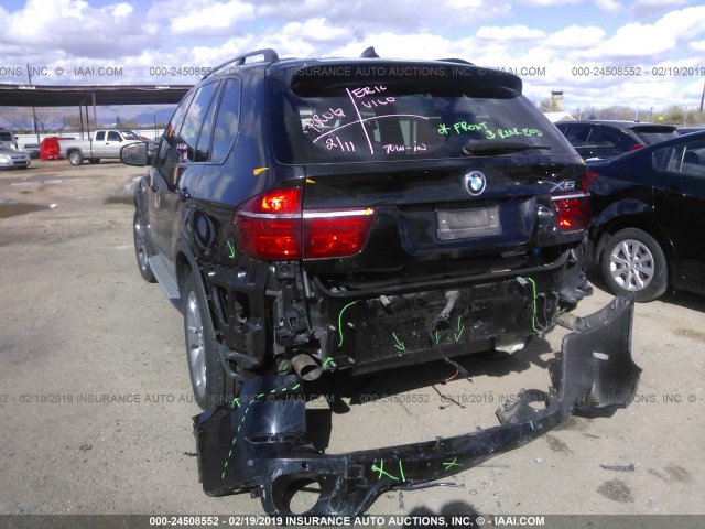 5UXZW0C57BL369774 - 2011 BMW X5 XDRIVE35D BLACK photo 6