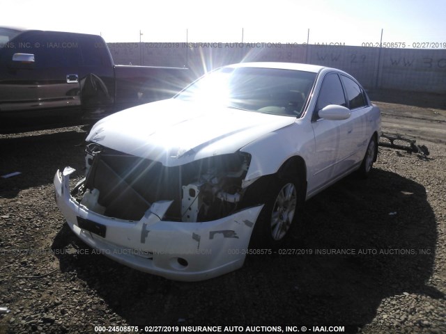 1N4AL11D55N490163 - 2005 NISSAN ALTIMA S/SL WHITE photo 2