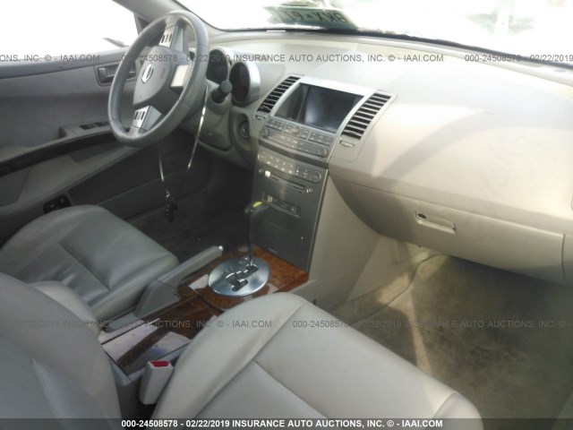 1N4BA41E74C907328 - 2004 NISSAN MAXIMA SE/SL SILVER photo 5