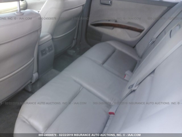 1N4BA41E74C907328 - 2004 NISSAN MAXIMA SE/SL SILVER photo 8