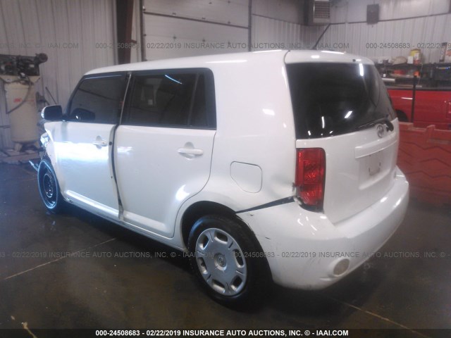 JTLKE50E481029790 - 2008 TOYOTA SCION XB 白色 照片 3