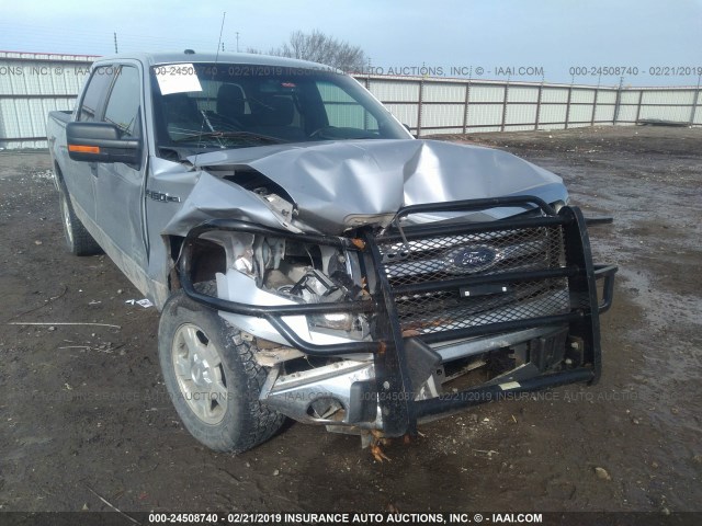 1FTFW1CT4CFA12237 - 2012 FORD F150 SUPERCREW SILVER photo 6