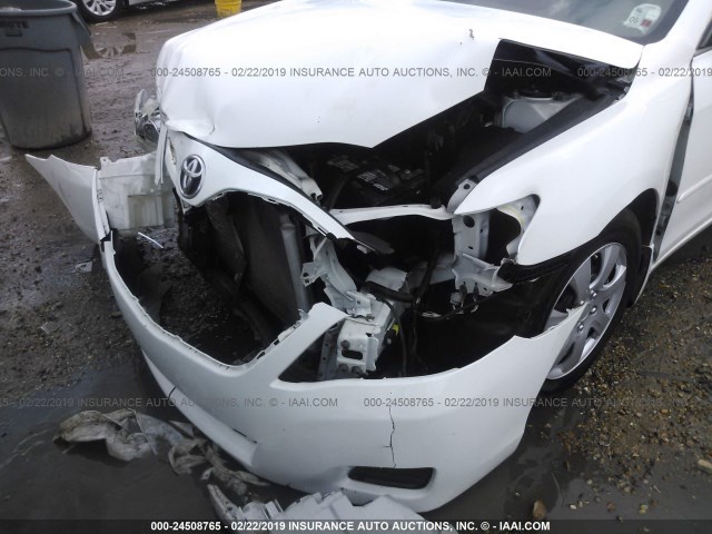 4T4BF3EK0AR063520 - 2010 TOYOTA CAMRY SE/LE/XLE 白色 照片 6