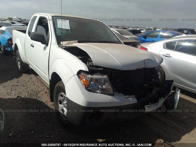 1N6BD0CT9HN733727 - 2017 NISSAN FRONTIER S/SV WHITE photo 1