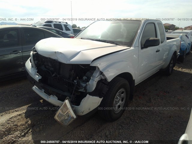 1N6BD0CT9HN733727 - 2017 NISSAN FRONTIER S/SV WHITE photo 2