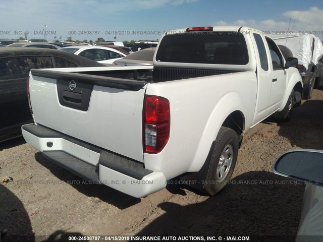 1N6BD0CT9HN733727 - 2017 NISSAN FRONTIER S/SV WHITE photo 4